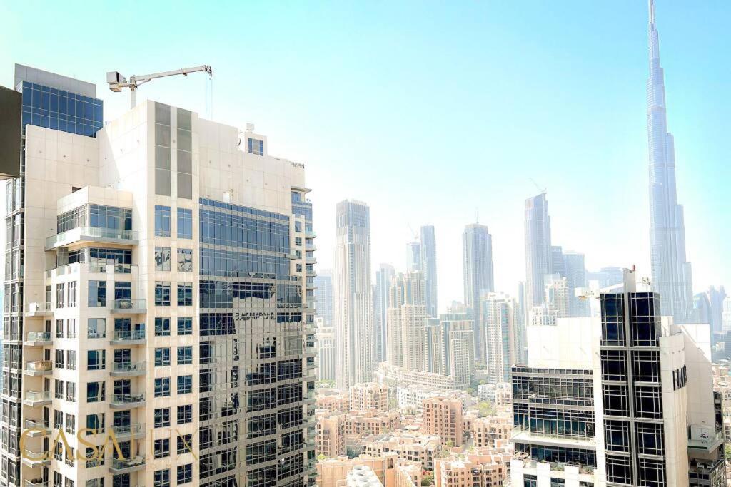 Lovely Big Studio W/ Burj Khalifa View In Downtown Dubai Ngoại thất bức ảnh